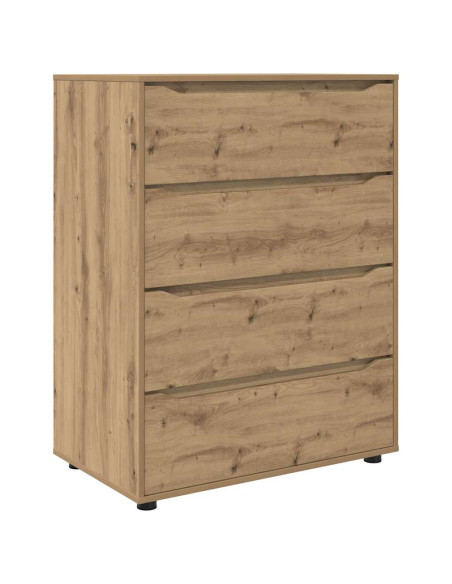 Armadi di Stoccaggio 2 pcs Rovere artigianale 80 x 48 x 105 cm