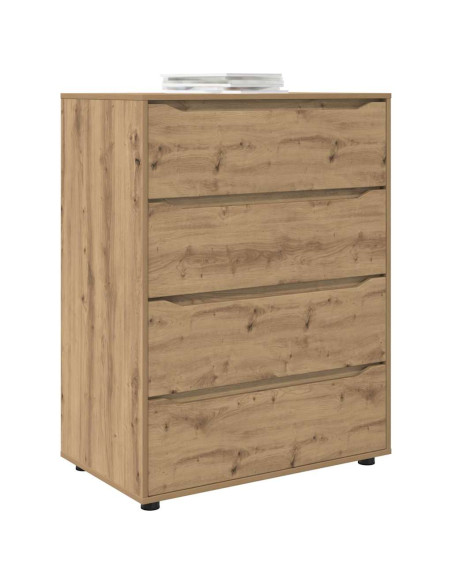 Armadi di Stoccaggio 2 pcs Rovere artigianale 80 x 48 x 105 cm