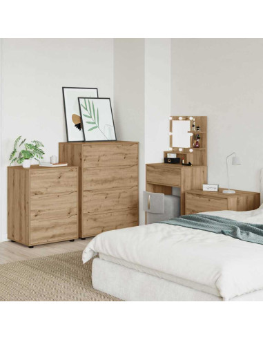 Armadi di Stoccaggio 2 pcs Rovere artigianale 80 x 48 x 105 cm