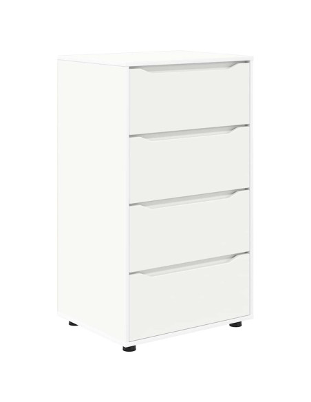 Armadi di Stoccaggio 2 pcs Bianco 60 x 48 x 105 cm