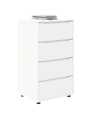 Armadi di Stoccaggio 2 pcs Bianco 60 x 48 x 105 cm