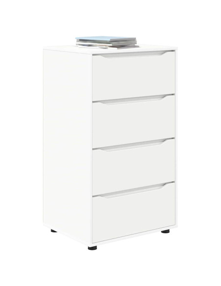 Armadi di Stoccaggio 2 pcs Bianco 60 x 48 x 105 cm