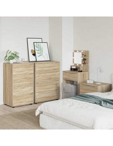 Armadi di Stoccaggio 2 pcs Rovere Sonoma 60 x 48 x 105 cm