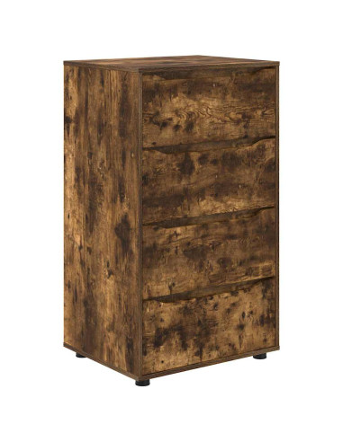 Armadi di Stoccaggio 2 pcs Rovere fumé 60 x 48 x 105 cm