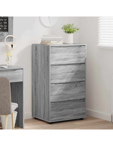 Armadi di Stoccaggio 2 pcs Grigio Sonoma 60 x 48 x 105 cm