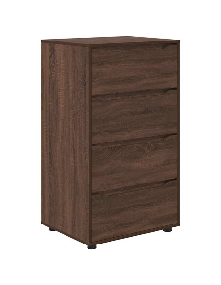 Armadi di Stoccaggio 2 pcs Rovere Marrone 60 x 48 x 105 cm