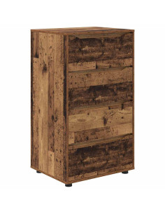 Armadi di Stoccaggio 2 pcs Legno vecchio 60 x 48 x 105 cm 2