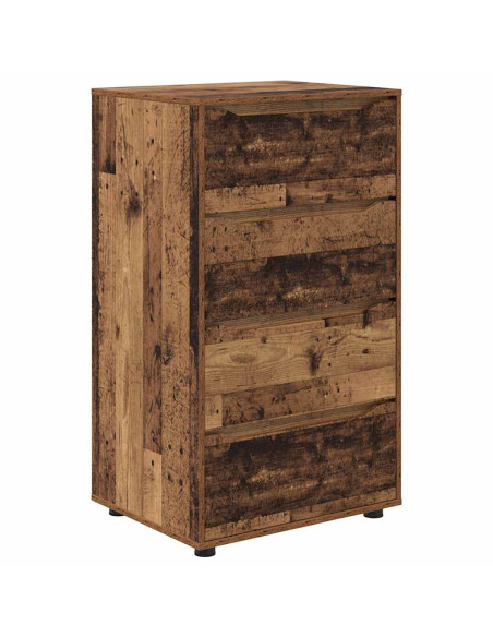 Armadi di Stoccaggio 2 pcs Legno vecchio 60 x 48 x 105 cm