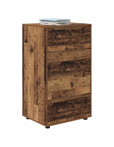 Armadi di Stoccaggio 2 pcs Legno vecchio 60 x 48 x 105 cm