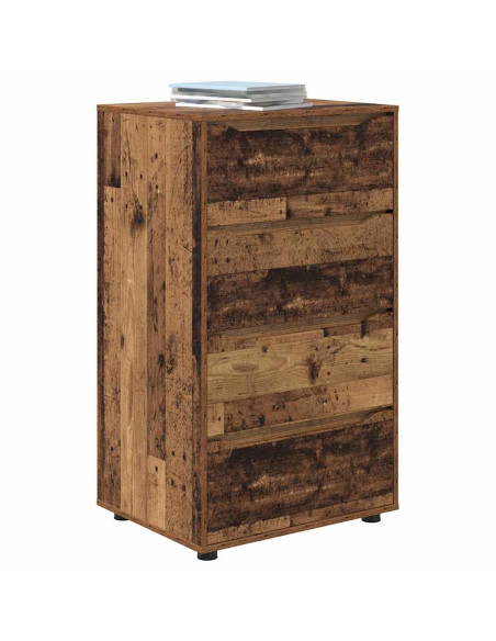 Armadi di Stoccaggio 2 pcs Legno vecchio 60 x 48 x 105 cm