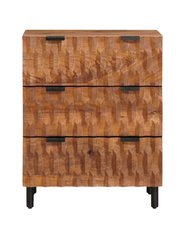 Credenza Finitura Marrone Acacia 60 x 33 x 75 cm