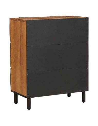 Credenza Finitura Marrone Acacia 60 x 33 x 75 cm