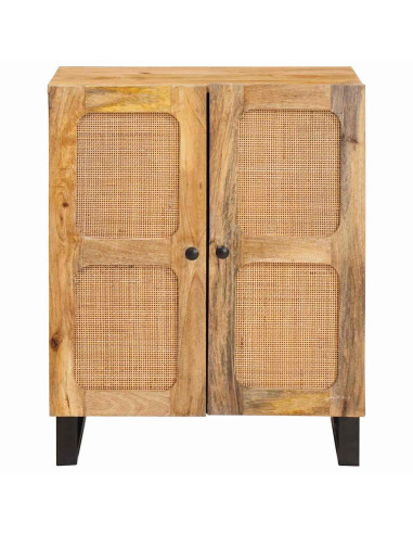 Credenza Marrone 60 x 33 x 75 cm Legno di mango massello