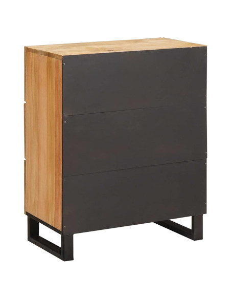 Credenza Marrone 60 x 33 x 75 cm Legno di mango massello