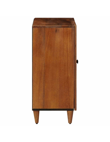 Credenza Noce 60 x 33 x 75 cm Legno di mango massello