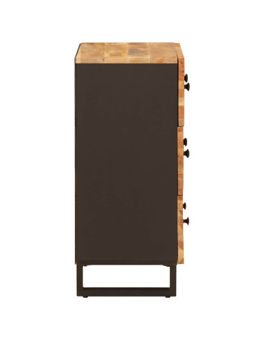 Credenza con Ripostiglio Marrone 60 x 33 x 75 cm
