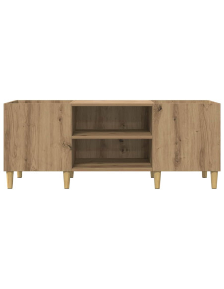 Mobile porta vinili Rovere artigianale 121 x 38 x 48 cm
