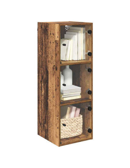 Armadietto a muro Legno vecchio 35 x 37 x 102 cm