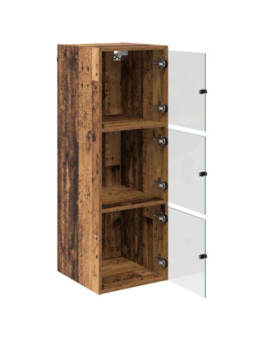Armadietto a muro Legno vecchio 35 x 37 x 102 cm