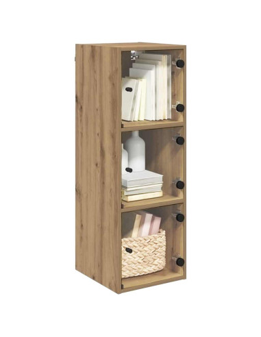 Armadietto a muro Rovere artigianale 35 x 37 x 102 cm