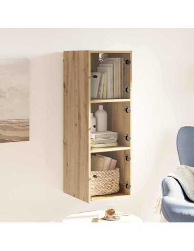 Armadietto a muro Rovere artigianale 35 x 37 x 102 cm