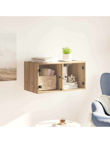 Armadietto a muro Rovere artigianale 68 x 37 x 35 cm