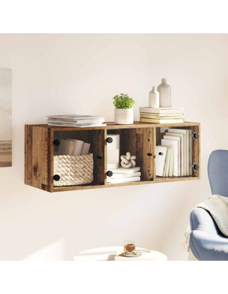 Armadietto a muro Legno vecchio 102 x 37 x 35 cm