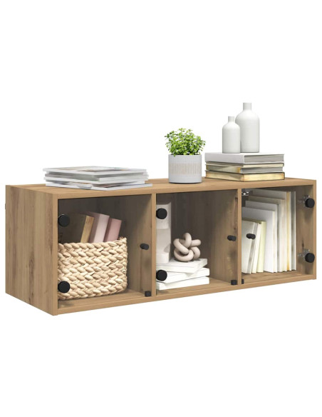 Armadietto a muro Rovere artigianale 102 x 37 x 35 cm