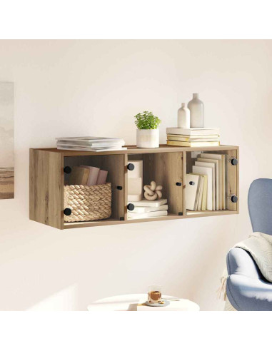 Armadietto a muro Rovere artigianale 102 x 37 x 35 cm