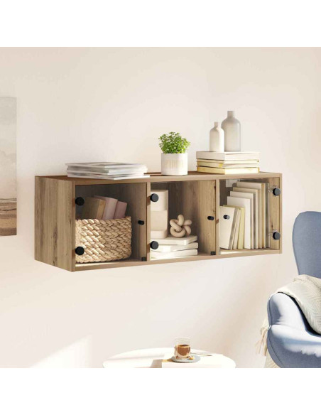 Armadietto a muro Rovere artigianale 102 x 37 x 35 cm