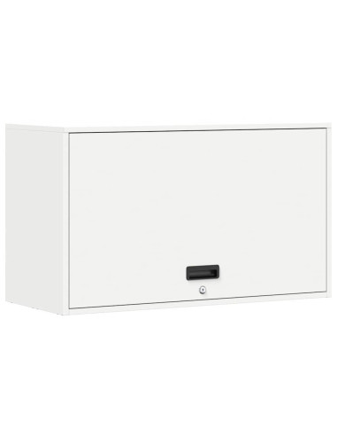 Armadio a muro per garage Bianco 90 x 40 x 53 cm