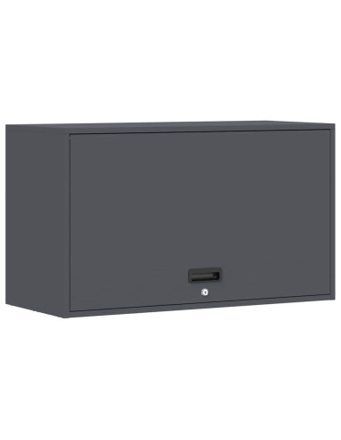 Armadio a muro per garage Antracite 90 x 40 x 53 cm