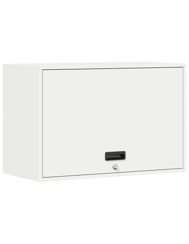 Armadio a muro per garage Bianco 80 x 40 x 53 cm