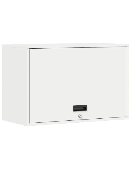 Armadio a muro per garage Bianco 80 x 40 x 53 cm