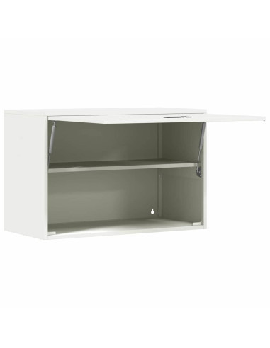 Armadio a muro per garage Bianco 80 x 40 x 53 cm
