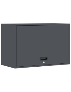 Armadio a muro per garage Antracite 80 x 40 x 53 cm 2
