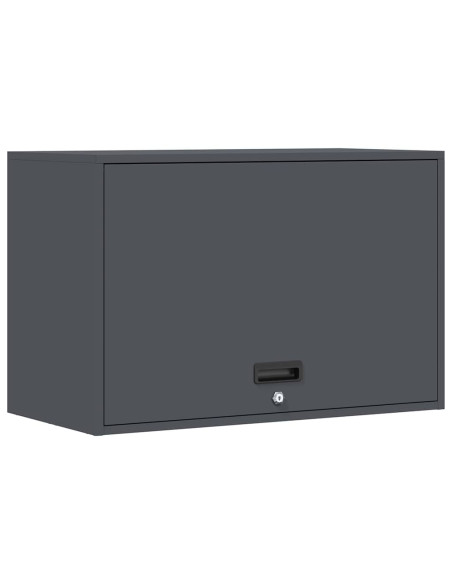 Armadio a muro per garage Antracite 80 x 40 x 53 cm