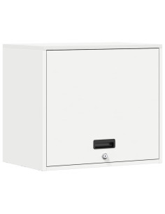 Armadio a muro per garage Bianco 60 x 40 x 53 cm 2