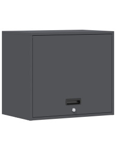 Armadio a muro per garage Antracite 60 x 40 x 53 cm 2