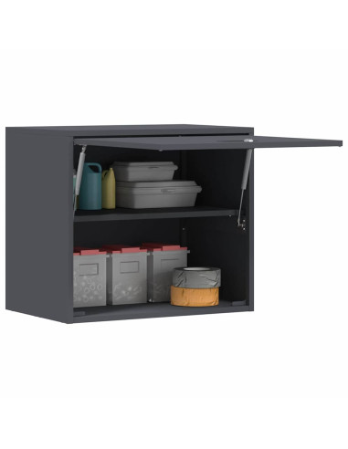 Armadio a muro per garage Antracite 60 x 40 x 53 cm