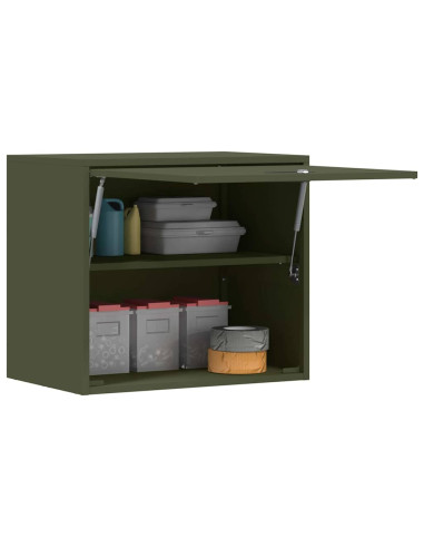 Armadio a muro per garage Oliver verde 60 x 40 x 53 cm