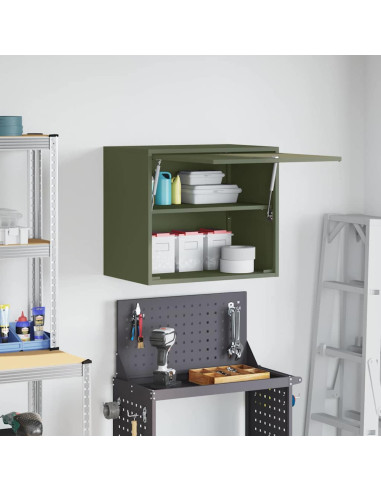 Armadio a muro per garage Oliver verde 60 x 40 x 53 cm