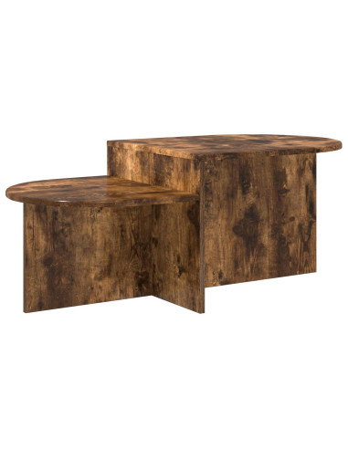 Tavolino da salotto Rovere Fumo 100 x 50 x 40 cm