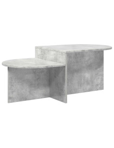Tavolino da salotto Grigio Cemento 100 x 50 x 40 cm