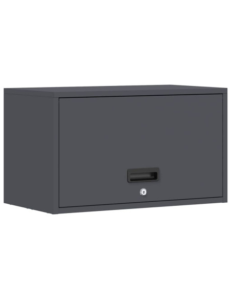 Armadio a muro per garage Antracite 60 x 33 x 35 cm