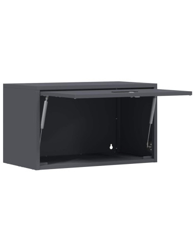 Armadio a muro per garage Antracite 60 x 33 x 35 cm