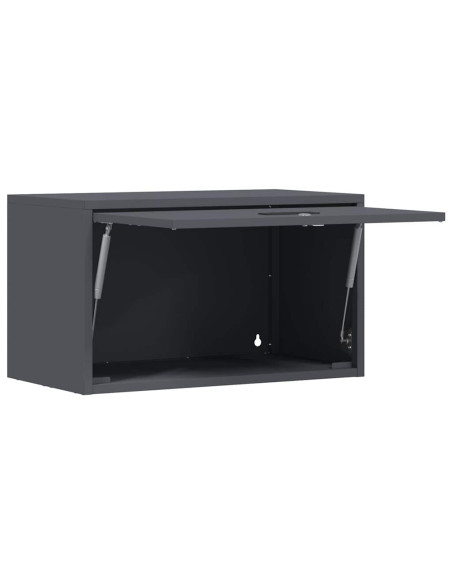 Armadio a muro per garage Antracite 60 x 33 x 35 cm