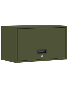 Armadio a muro per garage Oliver verde 60 x 33 x 35 cm 2
