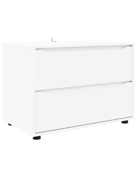 Armadio Bianco 80 x 48 x 57 cm Legno multistrato