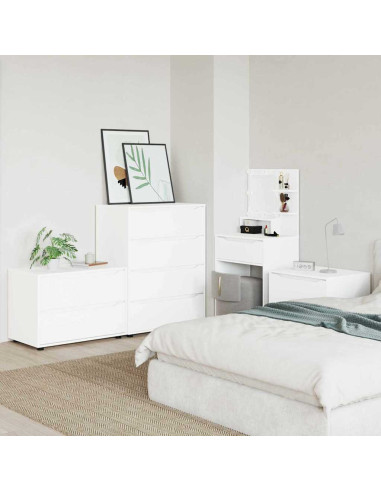 Armadio Bianco 80 x 48 x 57 cm Legno multistrato
